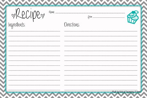 Free Printable Recipe Cards Free Printable Recipe Cards The Floral