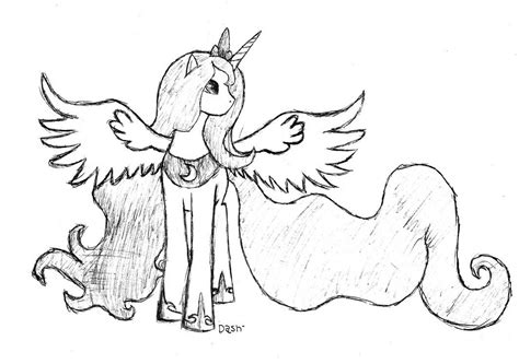 You can use our amazing online tool to color and edit the following mlp coloring pages princess celestia. Princess Luna Coloring Pages - Coloring Home
