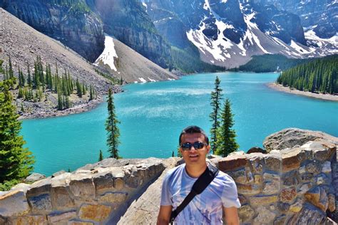 Moraine Lake Alberta Canada Walked 26 Kms For This 20