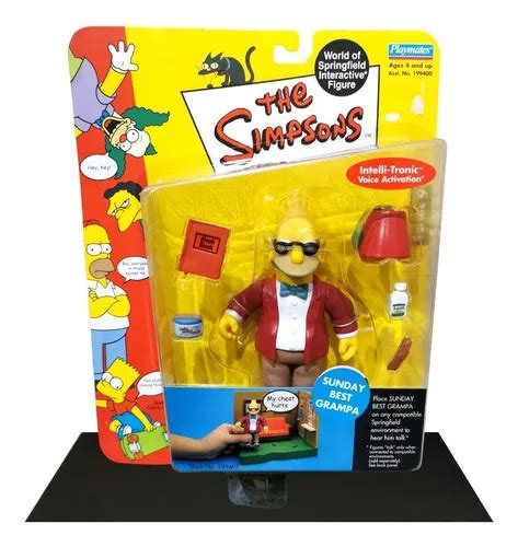 Sunday Best Grampa Series 9 Los Simpsons Playmates 2002 Mercadolibre