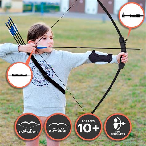 Archery Recurve Bow And Arrow Youthbow Set Keshesoutdoors