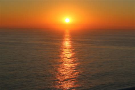 Wallpaper Sunlight Sunset Sea Sunrise Evening Coast Sun Horizon Dusk Dawn Ocean