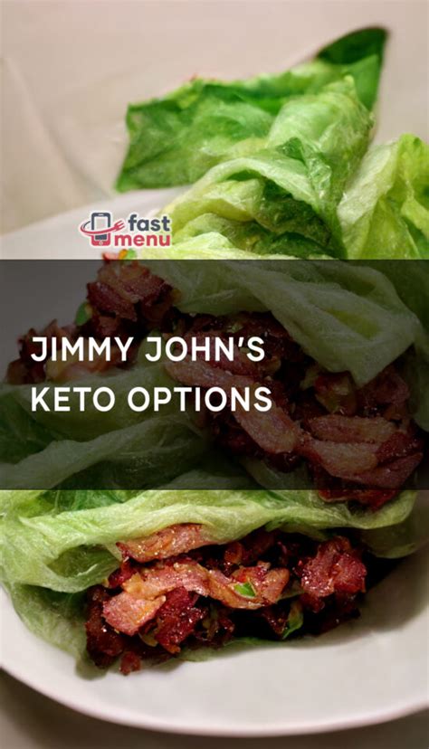 Jimmy Johns Keto Options Fast Menu