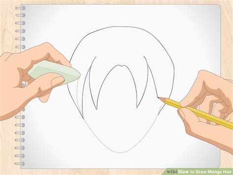 3 Ways To Draw Manga Hair Wikihow