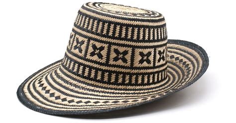 Washein Arawak Short Brim Straw Hat In Brown Lyst Uk