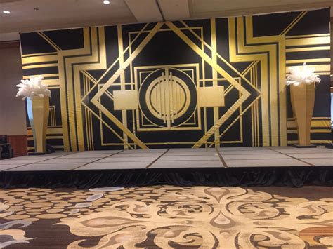 Great Gatsby Party Backdrop