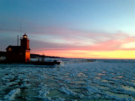 Holland, MI in JanuaryPure Michigan #puremichigan | Pure michigan