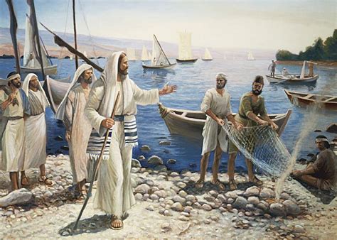 Christ Calling Two Disciples By Gary E Smith Jesus Pictures Christ