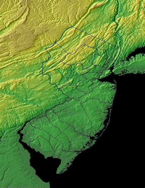 New Jersey Geography New Jersey Regions And Landforms