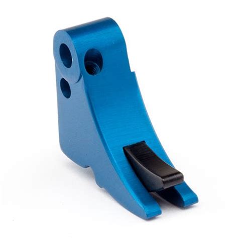 Blue Trigger With Black Safety Drop In Pyramid Trigger System From