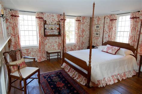 Timeless Toile In 1800s Bedroom By Margaret Bondy Interiors 1800s