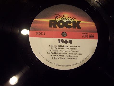 1964 Classic Rock Time Life Music 2 Lp Set Sclr 03 Ebay