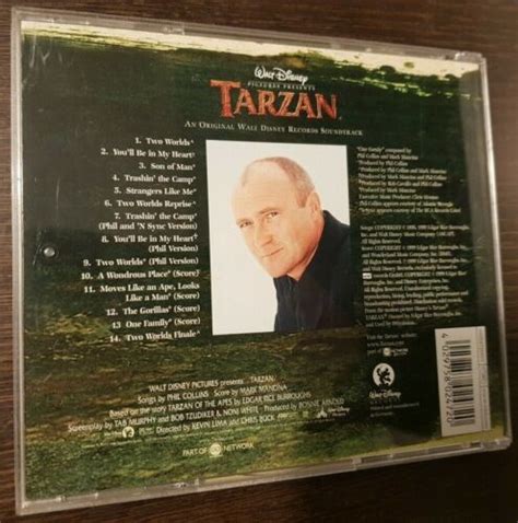 Phil Collins Tarzan Soundtrack Cd 4029758024720 Ebay
