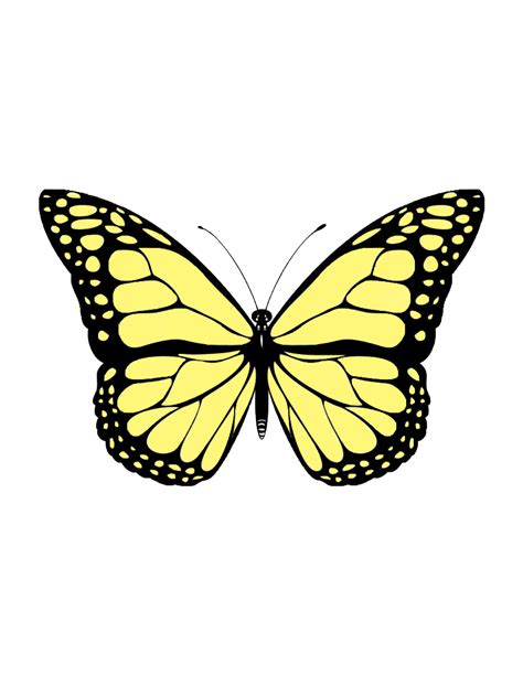 Yellow butterfly sticker | Butterfly art painting, Butterfly painting, Butterfly wallpaper