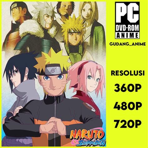 Jual Dvd Video Naruto Shippuden 1 500 Tamat Dan Bonus Naruto The Movie