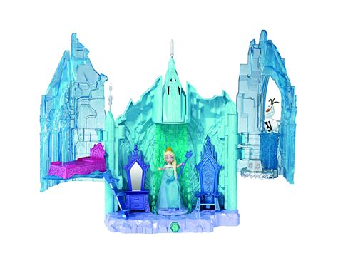 Buy Mattel Disney Frozen Small Doll Elsa And Magical Lights Palace