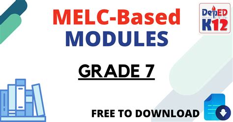 Grade 7 Melc Based Modules Free Download Deped Click