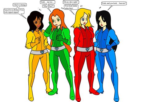 Totally Spies Aging Transformation 2 By Ssongjart On Deviantart