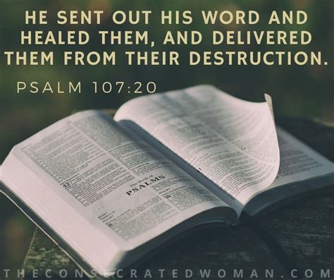 Psalm 10720 The Consecrated Woman