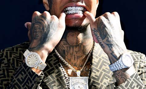 Blueface Shows Off New Face Tattoo