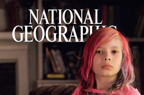 Une Enfant Transgenre En Une De National Geographic