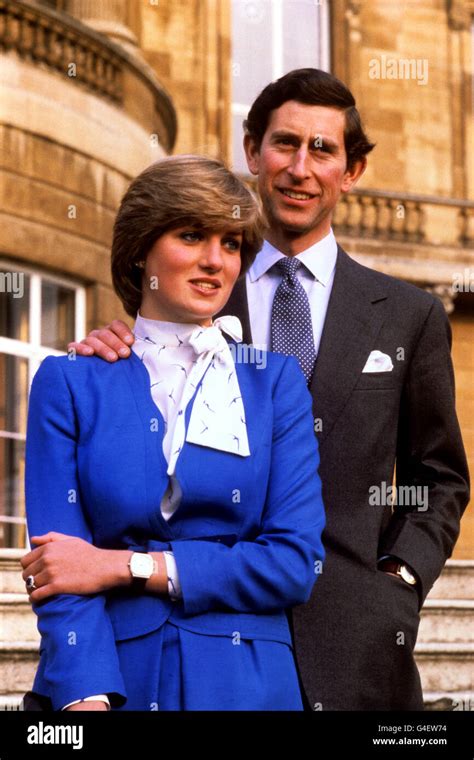 Lady Diana Spencer And Engagement Banque Dimage Et Photos Alamy