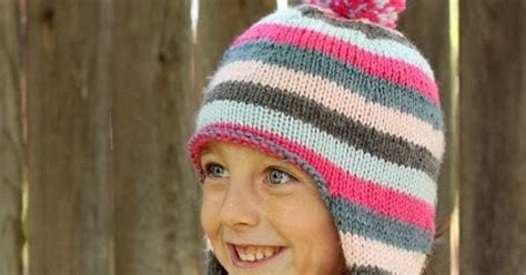 For those that might be. Everyday Art: Children's Knit Ear Flap Hat Pattern