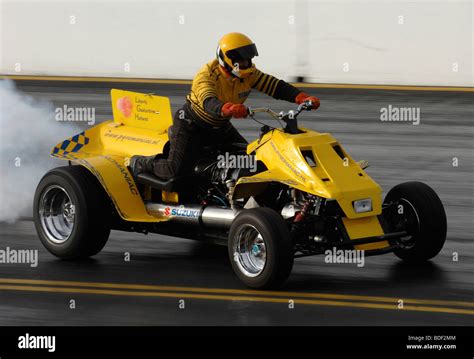 Jet Quad Bike On The Strip Stock Photo Alamy