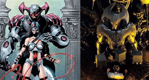 In that story, steppenwolf was darkseid's uncle, and an altercation between steppenwolf and a guy from a rival society led wait, wait, stop for a second. Is Darkseid's uncle Steppenwolf in the Suicide Squad movie
