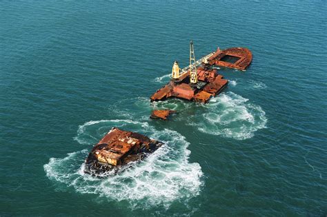 The Aftermath Of A Capsized Cargo Ship All Things Supply Chain