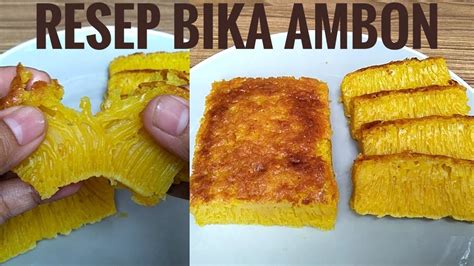 Baca juga resep bolu sarang semut kami yang lain di sini. Resep bika ambon - YouTube