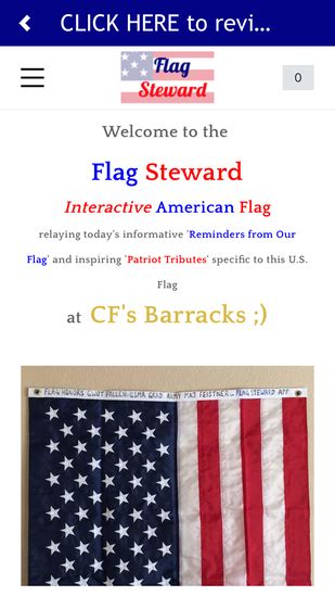 Reminders From Our Flag Flag Steward Caretaker Of Our Flag