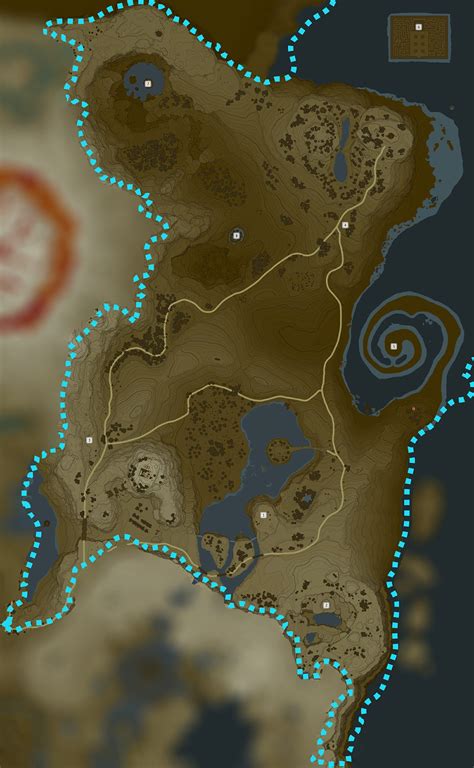 Legend Of Zelda Breath Of The Wild Shrine Map Masaequity