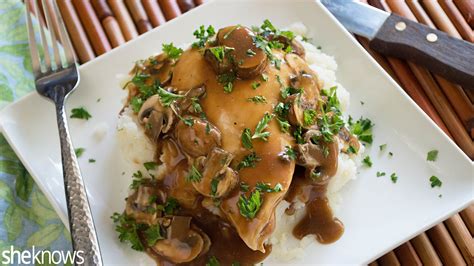 Slow Cooker Chicken Marsala Turns A Classic Recipe Into An Easy Dinner