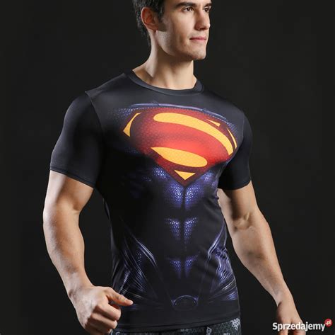 Koszulka Termoaktywna Si Ownia Rashguard Dc Superman Roz L Jaworzno Sprzedajemy Pl