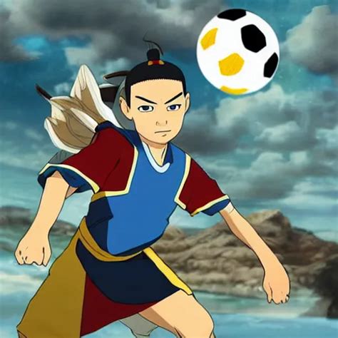 Avatar The Last Airbender Playing Soccer Stable Diffusion Openart