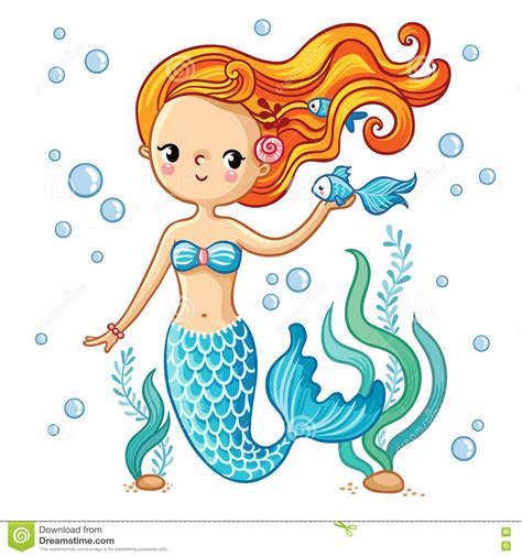 24 Cartoon Pictures Of Mermaids Homecolor Homecolor