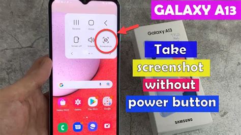 Samsung Galaxy A13 How To Take Screenshot Without Power Button