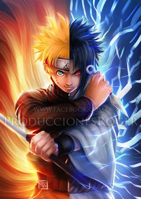 Naruto Sasuke By Rogergoldstain On Deviantart Naruto Uzumaki Hokage