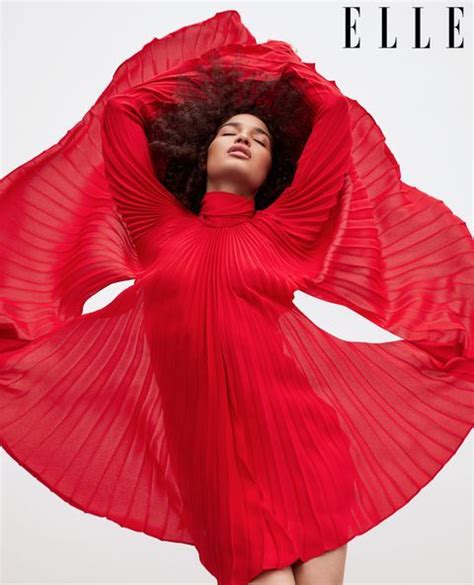 Indya Moore Is The First Trans Person To Cover Elle Magazine And Their