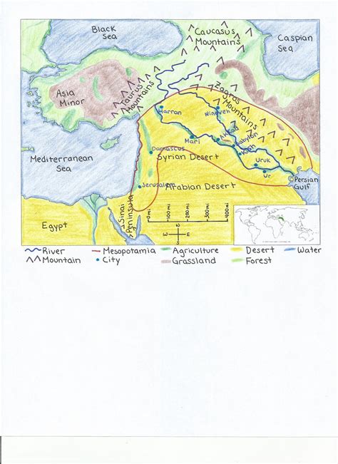 Printable Map Of Mesopotamia