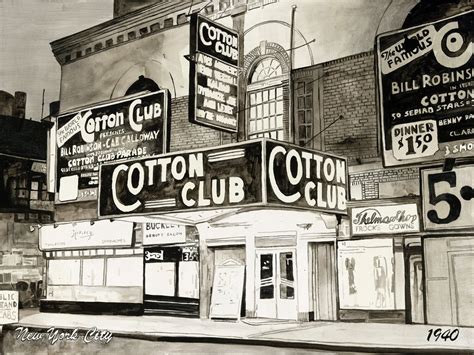 Cotton Club — The Disappointed Tourist