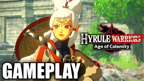 hyrule warriors age of calamity gameplay presentation [japanese] tokyo game show 2020 youtube