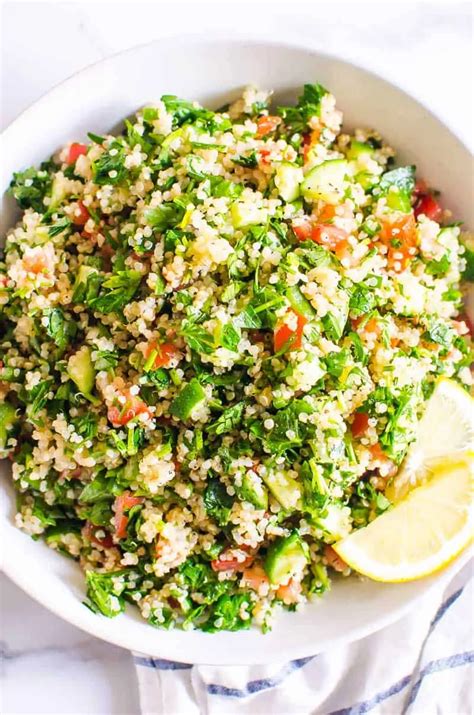 Quinoa Tabbouleh Salad Is Refreshing Middle Eastern Salad With Protein