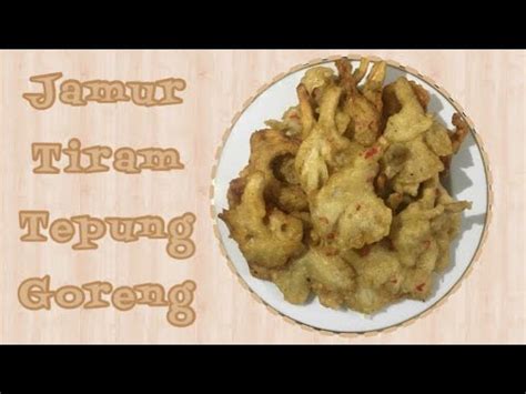 Ambil jamur yang sudah direbus lalu masukan ke dalam tepung siap pakai abysfood. Fried Oyster Mushroom - Jamur Tiram Tepung Goreng | Chatarine.AS - YouTube