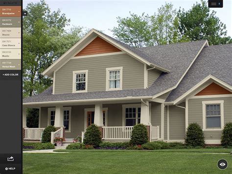 Hardware Cream Brandywine Exterior Paint Colors For House House