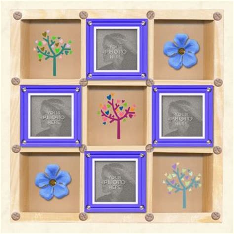 Digital Scrapbooking Kits | Shadow Box Template 3-(aniaw) | Decorative