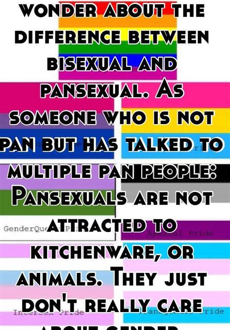Whats The Difference Between Bi And Pan Ruby On Twitter Bisexuality