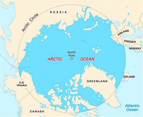 Ultimo Polo Nord Cartina Cartina Geografica Mondo