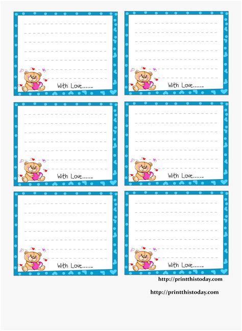 Clip Art Cute Note Cards Cute Sticky Notes Printable